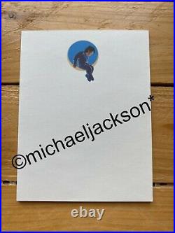 Neverland Valley Ranch Writing pad Michael Jackson Very Rare Orginal Signed