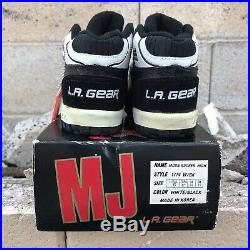 Nib Rare Michael Jackson Moon Rocker High Shoes L. A. Gear W Box/paper 1990