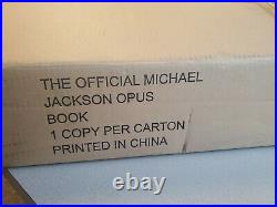 Offical Michael Jackson Book Opus Rare One of First that was shipped to USA