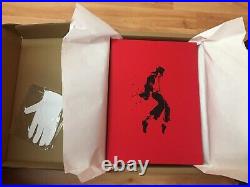 Official MICHAEL JACKSON OPUS Book & glove in original box RARE 1st Edition