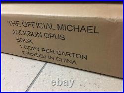 Official MICHAEL JACKSON OPUS Book & glove in original box RARE 1st Edition
