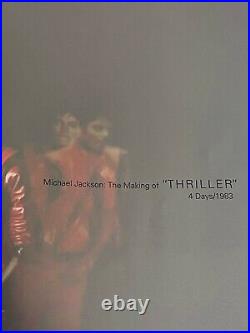 Official Michael Jackson Thriller Book! Rare Collectible