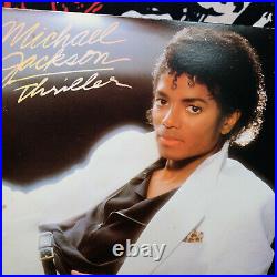 RARE 1982 Michael Jackson Thriller Record Vinyl LP QE 38112 VG++/VG+