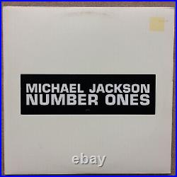 RARE 2003 2lp MICHAEL JACKSON NUMBER ONES US EPIC EX+ PROMO