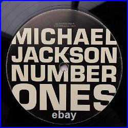 RARE 2003 2lp MICHAEL JACKSON NUMBER ONES US EPIC EX+ PROMO