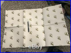 RARE AUTHENTIC Michael Jackson Original Neverland Valley Wrapping Paper Smile