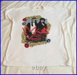 RARE AUTHENTIC Vintage 1989 Milli Vanilli Shirt Size XL Single Stitch MTV 80s