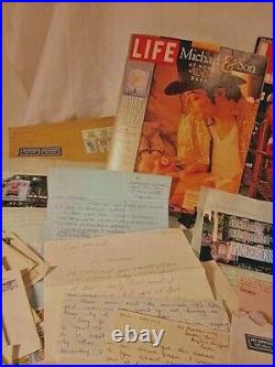 RARE FIND! Collection of FAN letters to Michael Jackson and Neverland! +LIFE X2