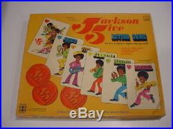 RARE. Gorgeous Michael Jackson 5 Five Board Action Game 1972. NM/complete w Box