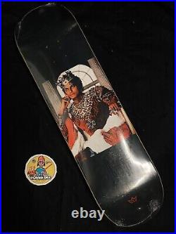 RARE King Michael Jackson Crown Black Throne Skateboard Deck MJ Tyshawn Jones