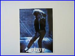 RARE King of Pop Michael Jackson Hand Signed 8X10 Color Photo Todd Mueller COA
