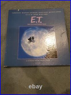 RARE LP VINYL E. T. The Extra Terrestrial Narrated by Michael Jackson (FH)