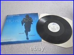 RARE Michael Jackson 12 record single, smooth criminal, 1988, ltd edition advent