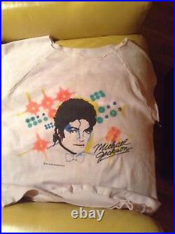 RARE Michael Jackson 1984 Victory Tour Sweatshirt King of Pop Womens Size Small