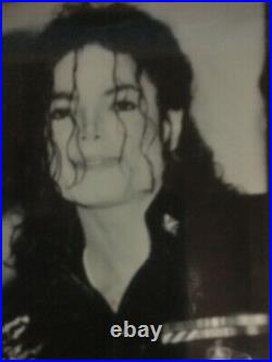 RARE Michael Jackson Hair Lock Provenance display