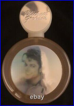 RARE! Michael Jackson MYSTIQUE Eau de Toilette Spray in MJ HOLOGRAM Bottle, Vtg