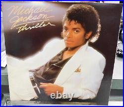 RARE Michael Jackson THRILLER Cover Error Vinyl Record Epic QE 38112