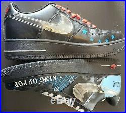 RARE Nike Air Force 1 Low Michael Jackson Sneakers Shoes Mens Size 7 Womens 8.5