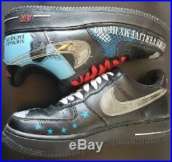 RARE Nike Air Force 1 Low Michael Jackson Sneakers Shoes Mens Size 7 Womens 8.5