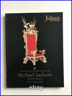 RARE Set of Five Julien's Auctions Catalogs MICHAEL JACKSON April 22-25, 2009