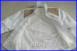RARE White Original J Park Leather Michael Jackson BEAT IT Jacket