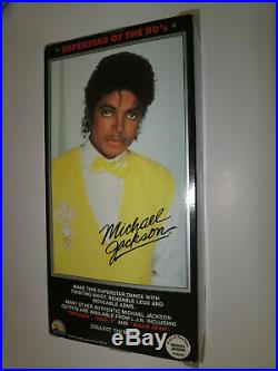 Rare 1984 Set of 4 Michael Jackson 12 Superstar of the 80's Dolls by LJN-NIB