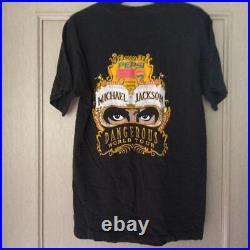 Rare 1990 Michael Jackson Dangerous World Tour Vintage T-Shirt
