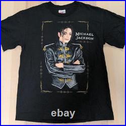 Rare 90s Michael Jackson Tour T shirt sizeL 1992 No. Mv1911