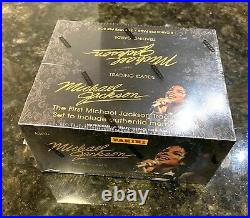 Rare Brand New Sealed Panini Michael Jackson Card Hobby Box! Authentic Swatches