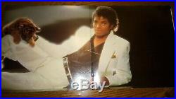 Rare Error Michael Jackson Thriller Cover And Vinyl Record Qe 38112 Nr