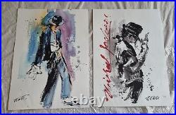 Rare Exclusive Michael Jackson A2 Art Work By Technicolor Creative Studios