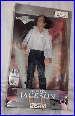 Rare MICHAEL JACKSON King of Pop 12 SINGING DOLL BLACK OR WHITE by STREET LIFE
