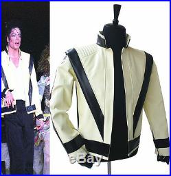 Rare MJ Michael Jackson Thriller Green Open Classic Jacket On Concert Collection