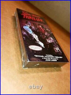 Rare Making Of Michael Jackson's Thriller VHS Music Video1983 Original Sealed