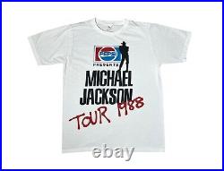 Rare Michael Jackson 1988 Tour Pepsi T Shirt XL