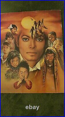 Rare Michael Jackson Australia New Zealand Souvenir Bad World Tour Book 1987