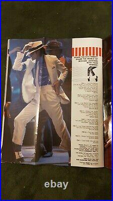 Rare Michael Jackson Australia New Zealand Souvenir Bad World Tour Book 1987