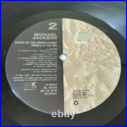 Rare Michael Jackson Blood On The Dance Floor 2 LP vinyl Epic 1997 US E2 68000