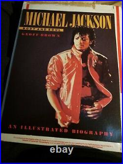Rare Michael Jackson Body And Soul, An Illustrated Biography 1984