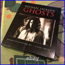 Rare Michael Jackson Ghost Special Box VHS 2 CDs, Pamphlet, Japanese Manual
