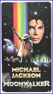 Rare! Michael Jackson Moonwalker (VHS, 1988, Joe Pesci Clancy Brown Mick Jagger)
