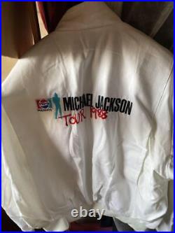 Rare Michael Jackson Staff Jacket With Pepsi Logo TOUR1998 M-Size
