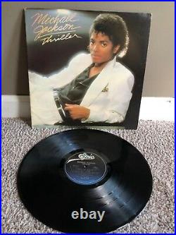Rare Michael Jackson Thriller Epic LP Album
