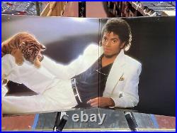 Rare Michael Jackson Thriller Rare Cover Error Vg+ Vinyl Record Qe 38112