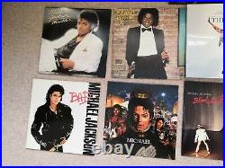 Rare Michael Jackson Vinyl Collection. 14 vinyls. Some vintage, some brand new
