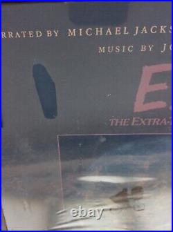 Rare New sealed MICHAEL JACKSON E. T. LP RECORD BOX SET MCA ET Poster & storybook