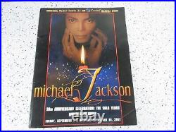 Rare Original MICHAEL JACKSON 30th ANNIVERSARY Celebration Program MSG 2001