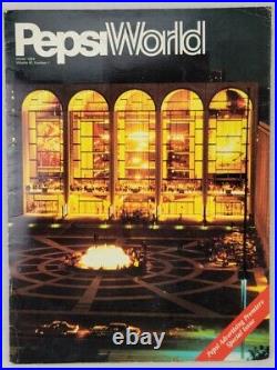 Rare Pepsiworld Pepsi World Mag Winter 1984 Volume 45 Number 1 Michael Jackson