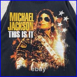 Rare US Secondhand Clothing 00s Band T shirt Michael Jackson Men s XL