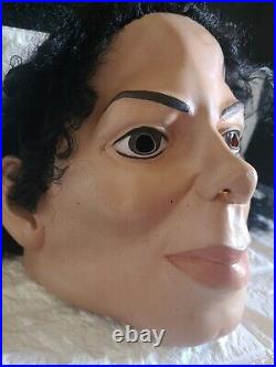 Rare' Vintage 1987 Michael Jackson Cesar Masquerade Full Head Face Mask
